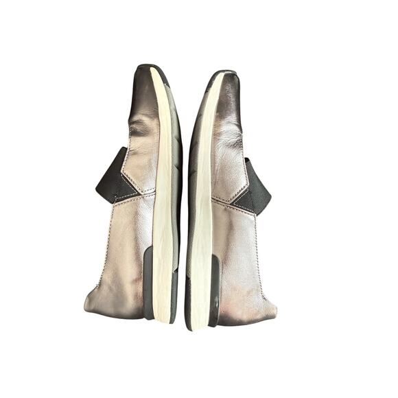 Vionic Women’s Metallic Leather Slip-On Comfort Shoes Size 10 Orthotic Sole - Picture 3 of 7